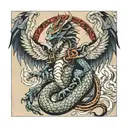 tiamat tattoo design idea