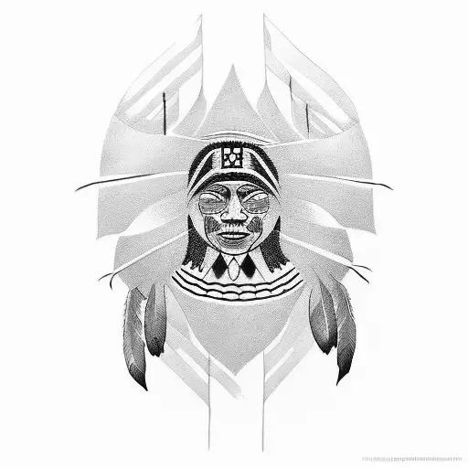 INDIGENOUS tattoo design idea
