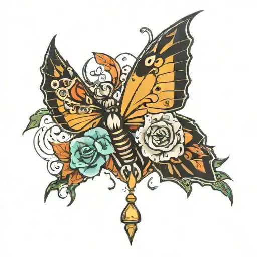 high risk more money tattoo design idea