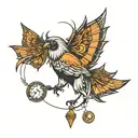 high risk more money tattoo design idea