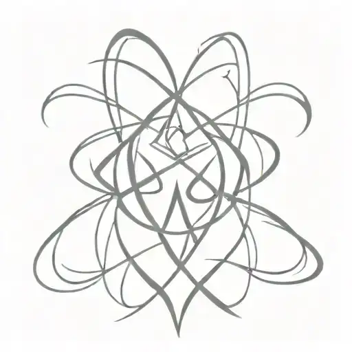 tribal tattoo with the name Elion and Neo. shall fit on a forearm tattoo design idea