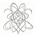tribal tattoo with the name Elion and Neo. shall fit on a forearm tattoo design idea
