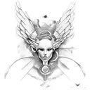 icarus tattoo design idea