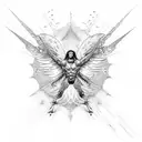 icarus tattoo design idea