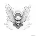 icarus tattoo design idea