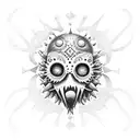 skullkid majoras mask tattoo design idea