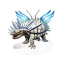 Ankylosaurus WITH FAIRY WINGS tattoo design idea