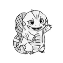 charmander tattoo design idea