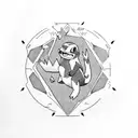 charmander tattoo design idea