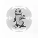 charmander tattoo design idea