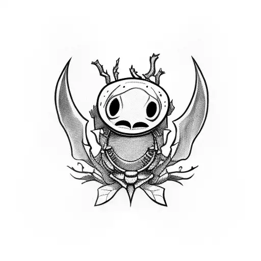 Hollow Knight tattoo design idea