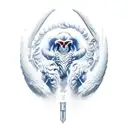 Ares fighting Zeus tattoo design idea