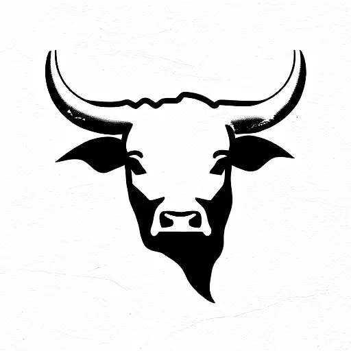 Bull,Spain national flags  tattoo design idea