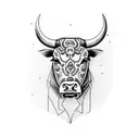 Bull,Spain tattoo design idea