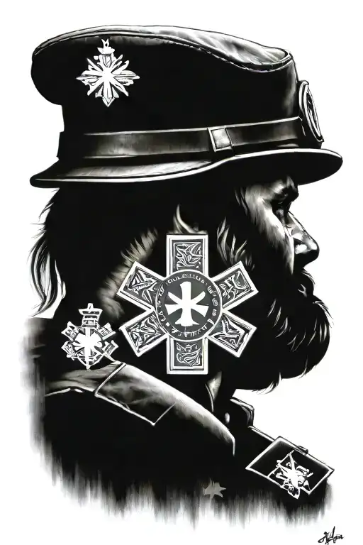 British Army Medic & Civillian Paramedic tattoo design idea