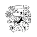 Weight loss tattoo design idea