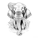 miscarriage elephant tattoo tattoo design idea