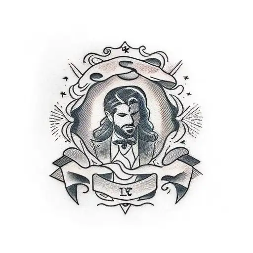 I want to write a name "Alessandro Leone" tattoo design idea