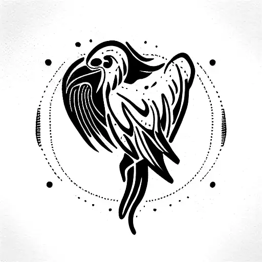 aguila Maneger de marketing  tattoo design idea