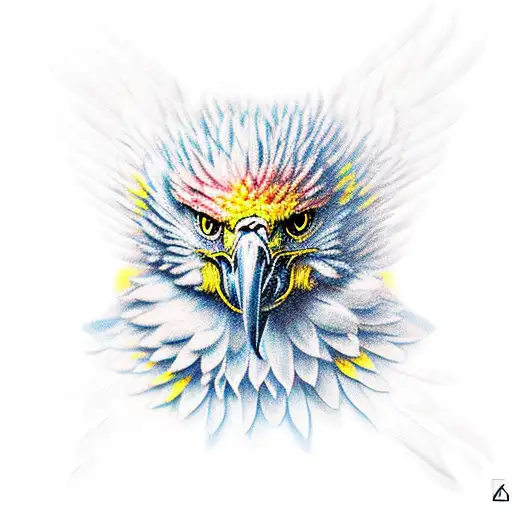 aguila Maneger de marketing  tattoo design idea