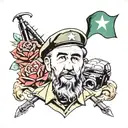 Fidel Castro tattoo design idea