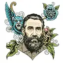 Fidel Castro tattoo design idea