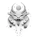 number 13 tattoo design idea