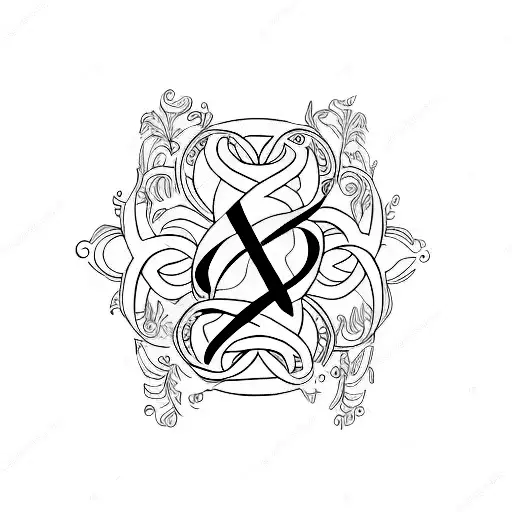 psalm 48:14 tattoo design idea