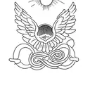 psalm 48:14 tattoo design idea