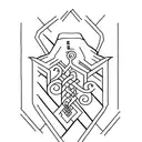 psalm 48:14 tattoo design idea