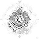 psalm 48:14 tattoo design idea