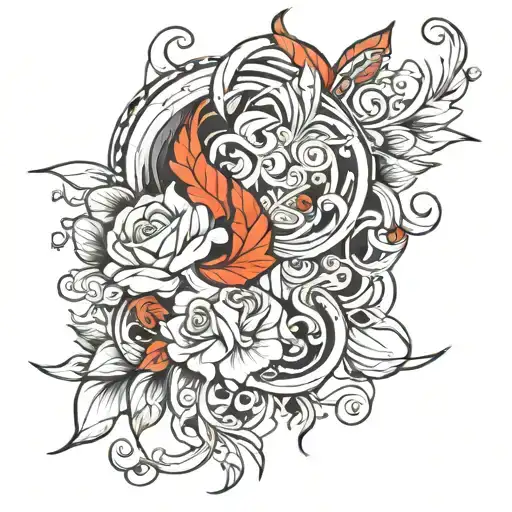 movement associated tattoo design idea