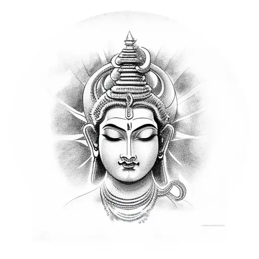 mahadeva  tattoo design idea