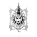 mahadeva  tattoo design idea
