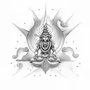 mahadeva  tattoo design idea