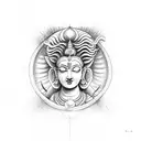 mahadeva  tattoo design idea