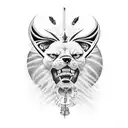 post malone tattoo design idea