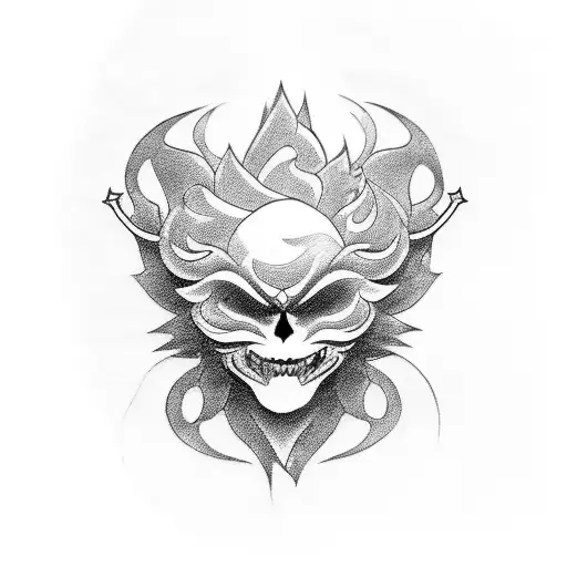 Ryomen sukuna name in cursive  tattoo design idea