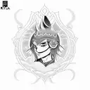 Ryomen sukuna name in cursive  tattoo design idea