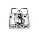 camera/golf/Yankees in memory of my grandpa tattoo design idea
