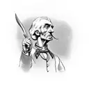 John Brown abolitionist  tattoo design idea