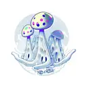 toadstool tattoo design idea