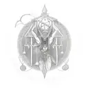 l Yggdrasil intertwined with the scales of justice, with Anubis as the balance keeper tattoo design idea