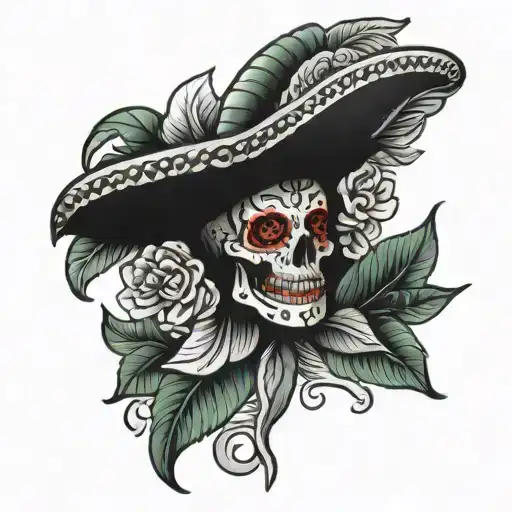 Mexican tattoo design idea