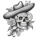 Mexican tattoo design idea