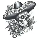 Mexican tattoo design idea