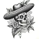 Mexican tattoo design idea