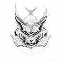 roman catholic  tattoo design idea