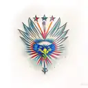 Philippine eagle  tattoo design idea