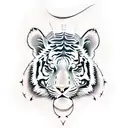 Tiger tattoo design idea